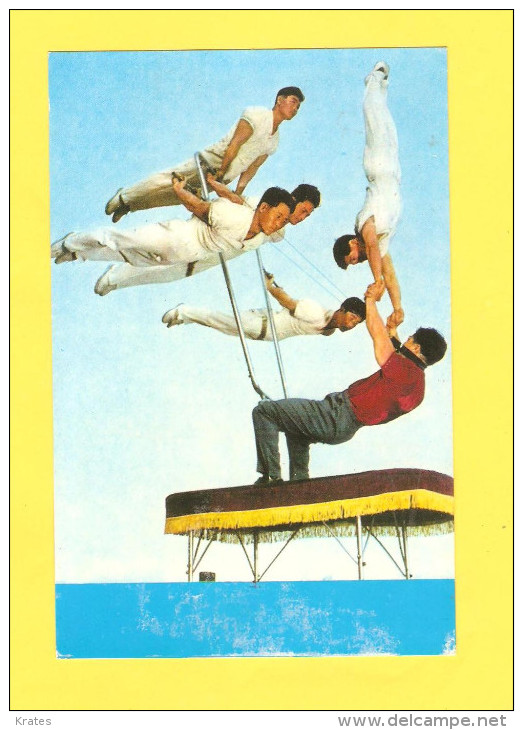 Postcard - North Korea, Circus     (V 26612) - Korea (Noord)