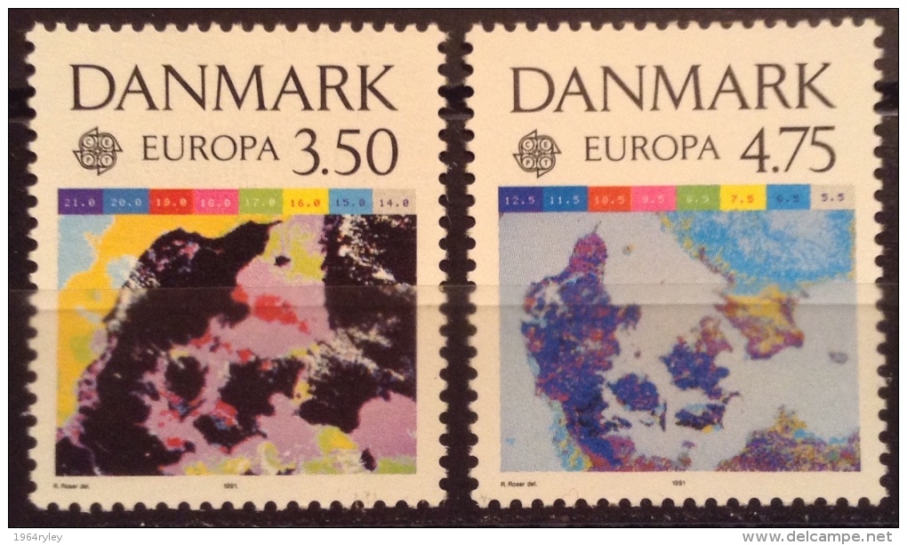 Denmark - MNH** - 1991  - # 1000/1001 - Ungebraucht