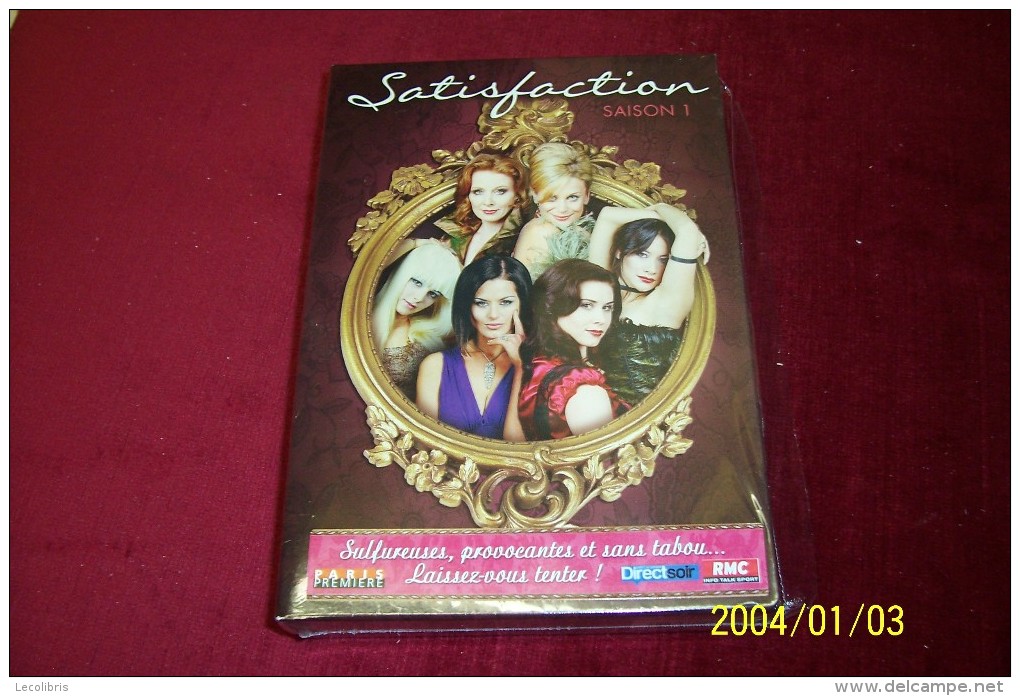 SATISFACTION  SAISON 1 COMPLETTE  NEUF SOUS CELOPHANE - Collections, Lots & Séries