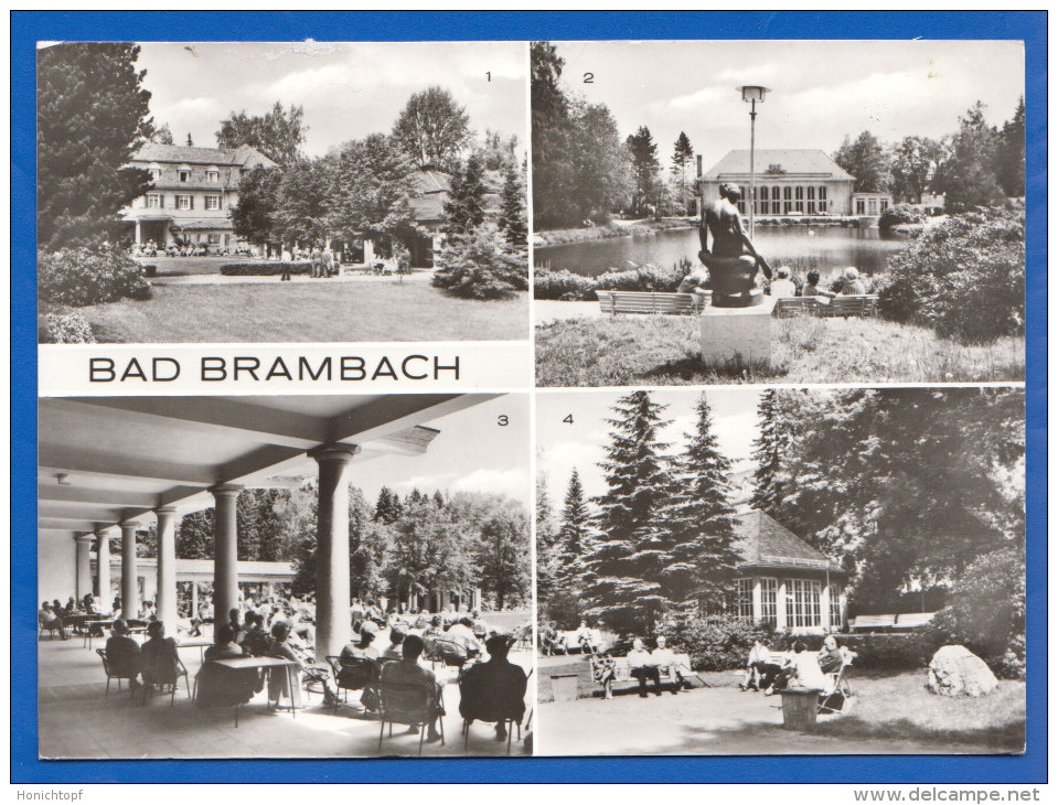 Deutschland; Bad Brambach; Radiumbad; Multibildkarte - Bad Brambach
