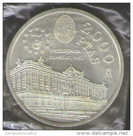 SPAGNA 2000 PESETAS 1995 AG SILVER - 2 000 Pesetas