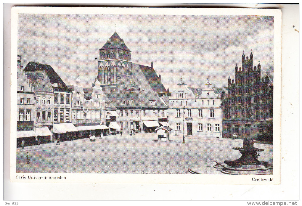 0-2200 GREIFSWALD, Markt - Greifswald