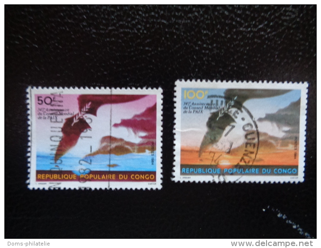 Congo 1984 Série Complète Du N°717 Au N°718 Oblitéré - Oblitérés