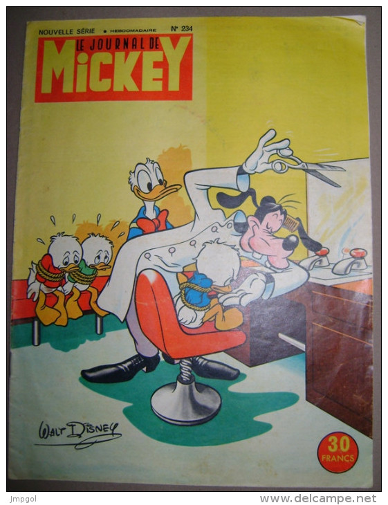 Journal De Mickey 1956 N° 234 - Journal De Mickey