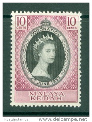 Malaya - Kedah: 1953   Coronation   MH - Kedah