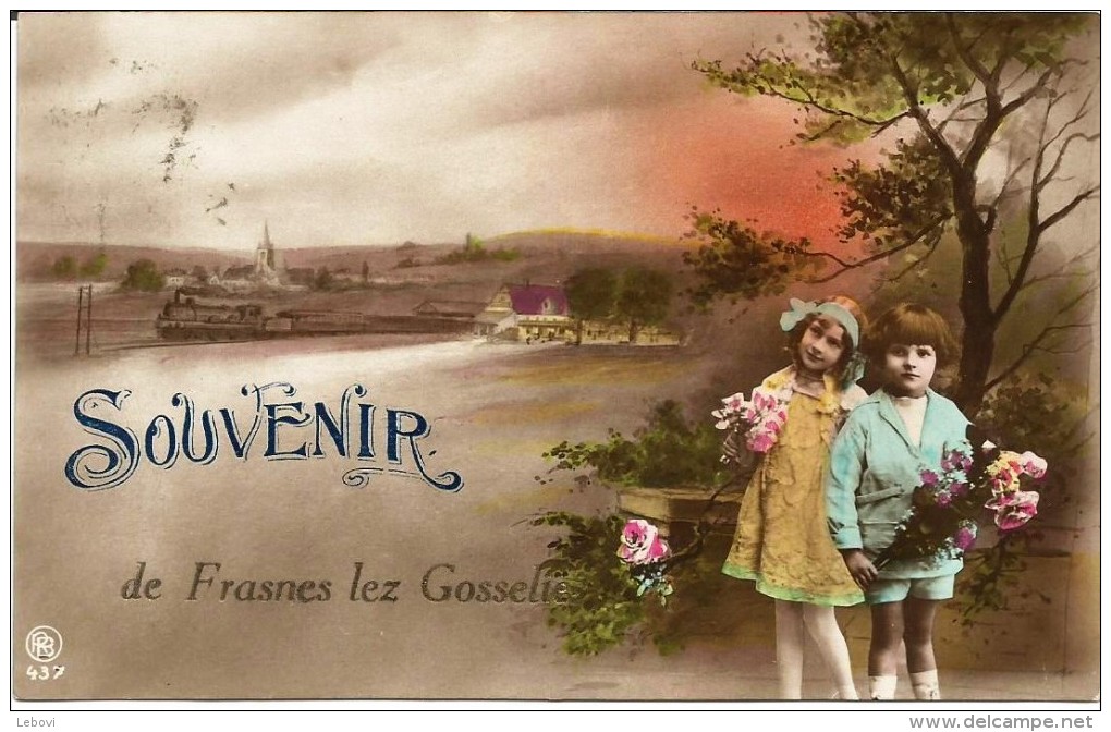 « Souvenir De FRASNES-LEZ-GOSSELIES » - Ed. RB  (1909) - Les Bons Villers