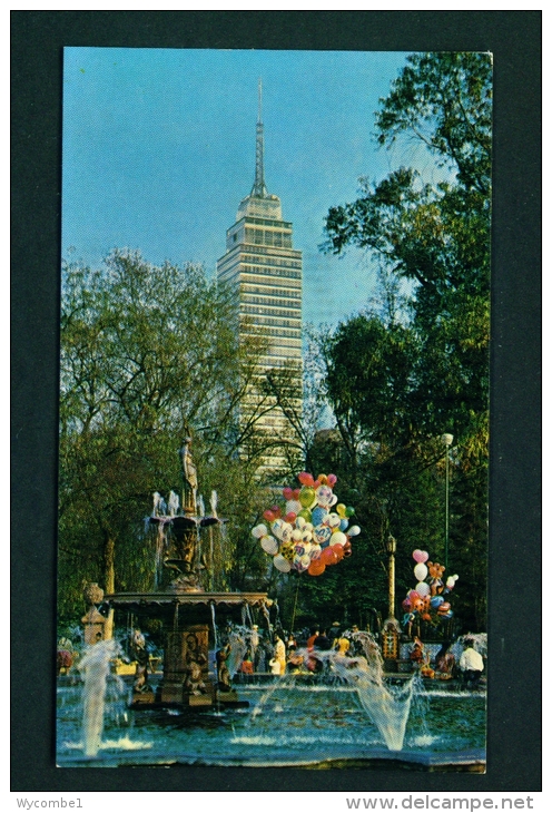 MEXICO  -  Mexico City  Alameda Central  Unused Postcard As Scan - Mexico