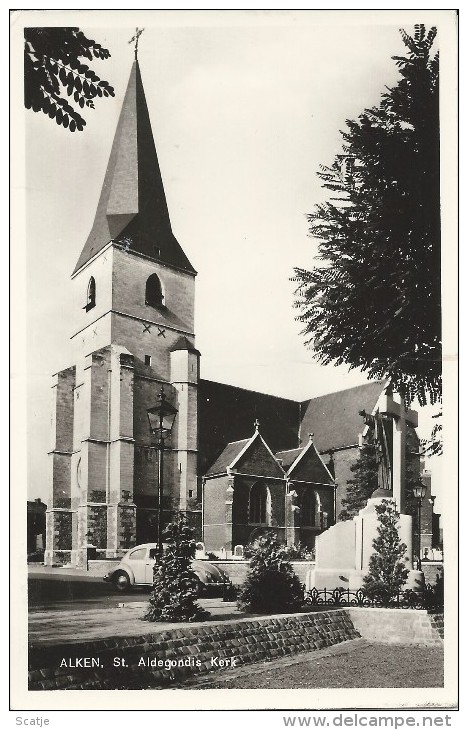 Alken.  -  St. Aldegondis Kerk - Alken