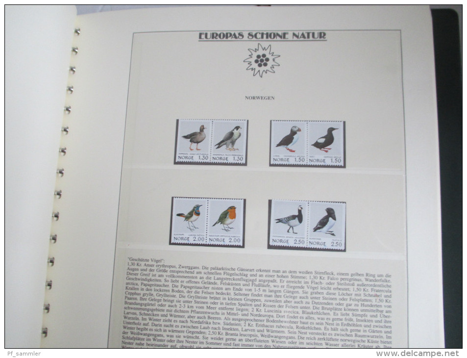 Europas schöne Natur Sammlung in 2 VD Alben. Motive Natur / Tiere! Saubere Qualität aus Abo. Sehr hoher Katalogwert