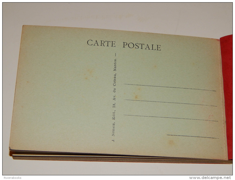 Carnet de 20 CPA de GUERANDE 44 - Editions J Nozais à Nantes