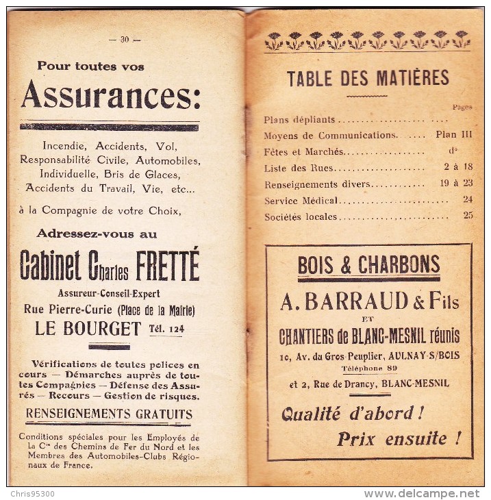 GUIDE ET PLAN DE 30 PAGES - DRANCY 93 SEINE SAINT DENIS - Autres & Non Classés