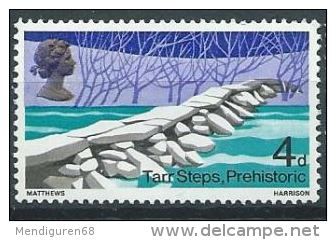 GB 1968 Bridges: Tarr Steps, Exmoor  4d.  SG 763 SC 560 MI 481 YV 506 - Nuevos