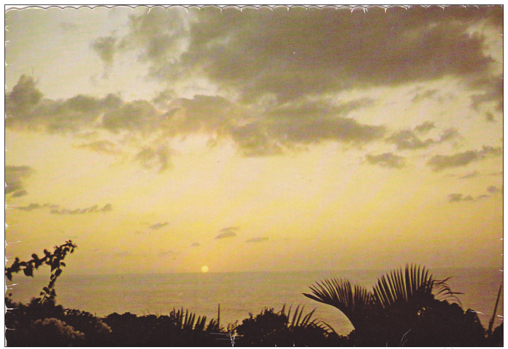 Sunset , MONTSERRAT , West Indies , 50-70s - Other & Unclassified