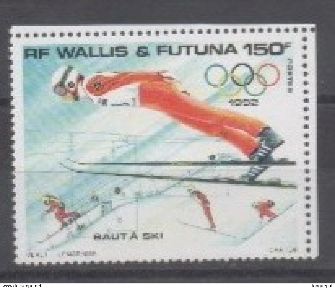 WALLIS Et FUTUNA  : Jeux Olympiques D'hiver à Albertville (France) : Saut à Ski - Sport - Ongebruikt