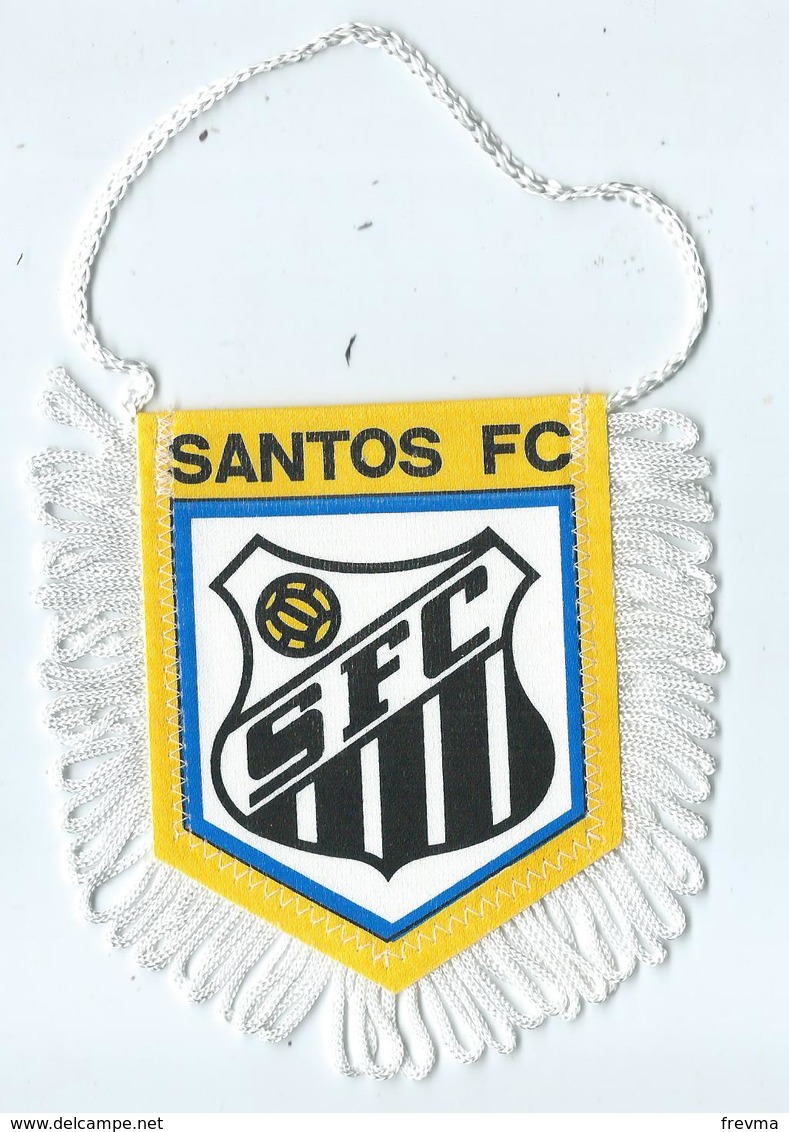 Fanion Football L'équipe De Santos FC - Habillement, Souvenirs & Autres