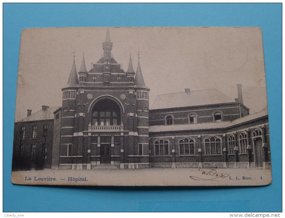 Hôpital () Anno 1904 ( Zie Foto Voor Details ) !! - La Louvière