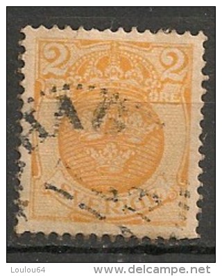 Timbres - Suède - 1911/19 - 2 Ore - - Oblitérés