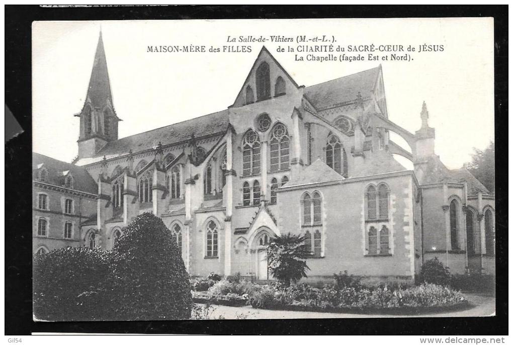 La Salle De Vihiers - Maison Mere Des Filles De La Charité Du Sacré Coeur De Jésus, La Chapelle ( Façade Est    - Hal23 - Other & Unclassified