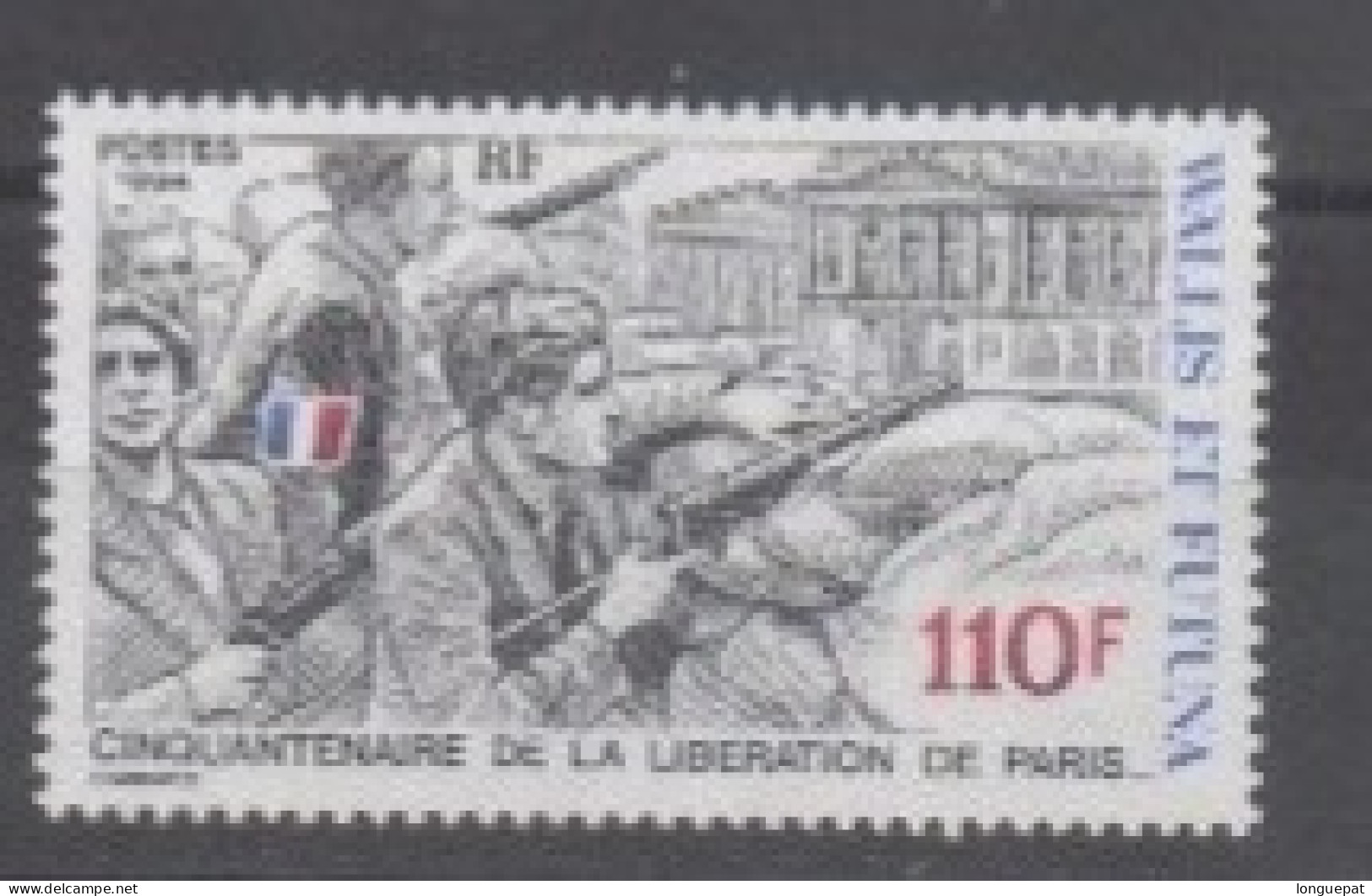 WALLIS Et FUTUNA  : 50 Ans De La Libération De Paris : Barricade Et Combattants - - Unused Stamps