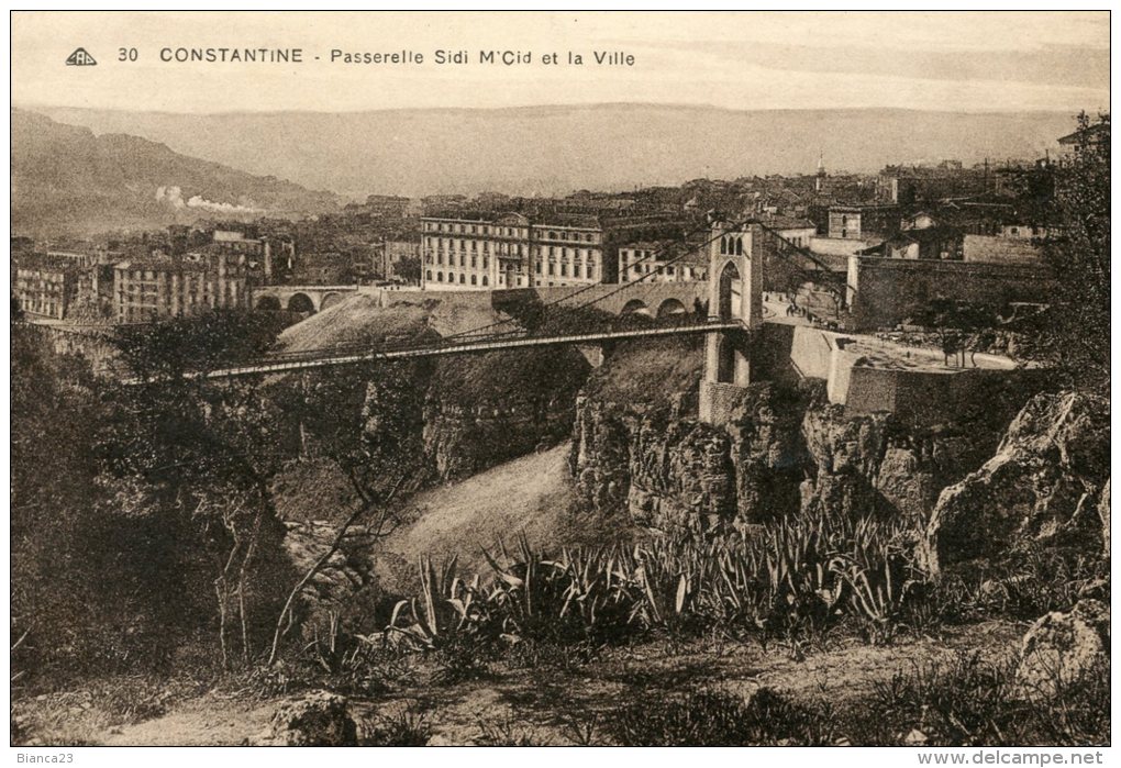 B17483  Constantine , Passerelle Sidi M'Cid - Konstantinopel