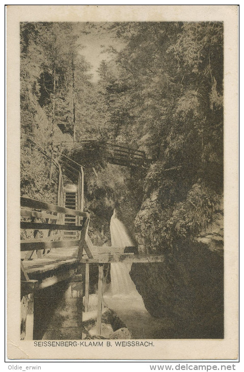 Alte AK Vor 1945, Seissenberg-Klamm Bei Weissbach, Oberweissbach, Lofer - Lofer