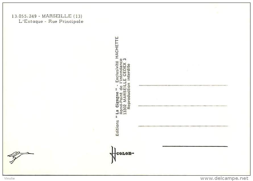 Réf : T 15 -0793 :  MARSEILLE L ESTAQUE    AUTOMOBILE - L'Estaque