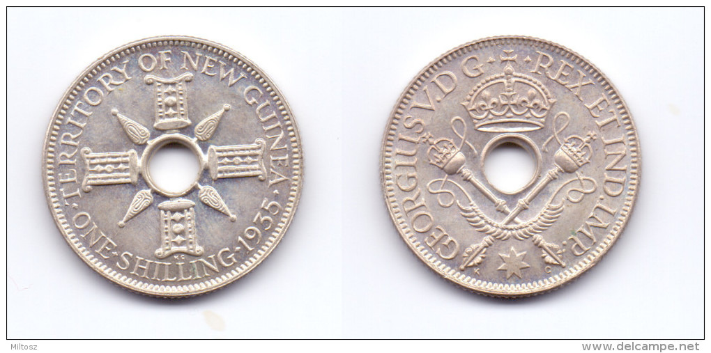 New Guinea 1 Shilling 1935 - Papouasie-Nouvelle-Guinée