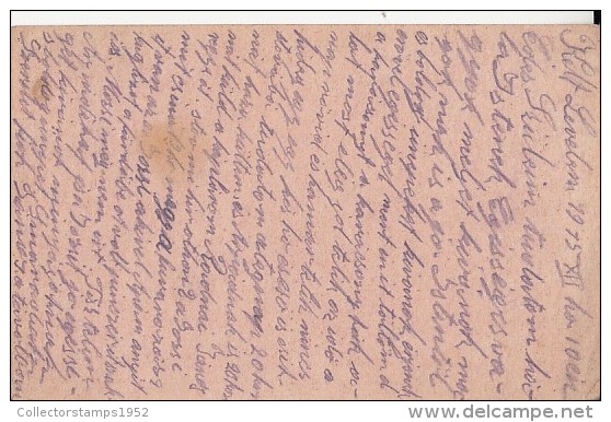 31494- WW1 WARFIELD CORRESPONDENCE, POSTCARD, CAMP NR 37, CENSORED INFANTRY REGIMENT NR 51, 1915, HUNGARY - Storia Postale
