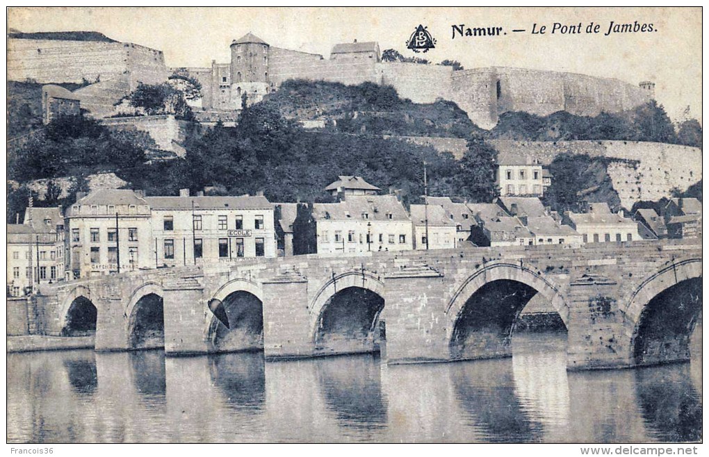 Lot de 13 cartes CPA de NAMUR - Toutes scannées -