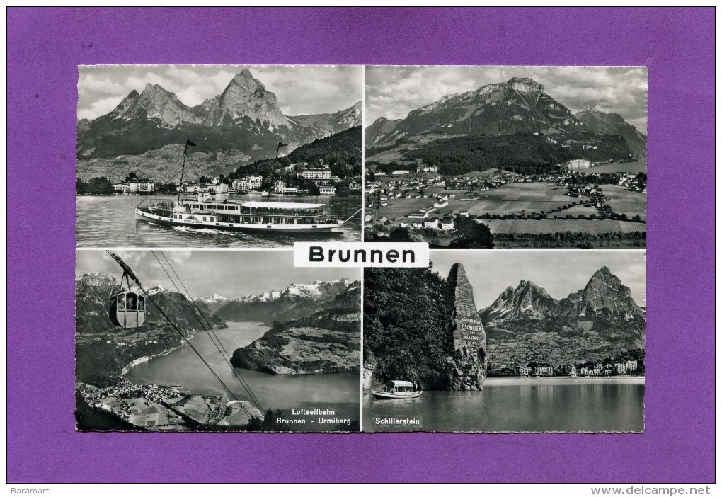 SZ BRUNNEN LUFTSEILBAHN  URMIBERG SCHILLERSTEIN - Ingenbohl