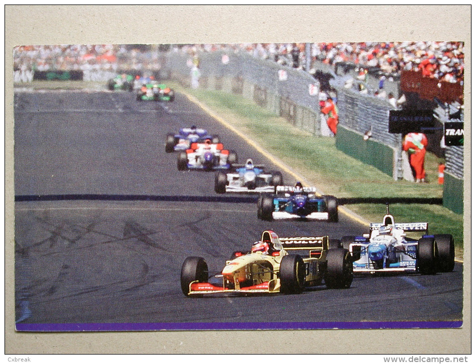 Australian Grand Prix Melbourne, March 1996, B&H - Total - Jordan Peugeot, R. Barrichello - Grand Prix / F1