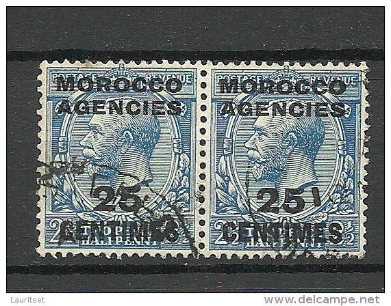 Great Britain 1914/1915 OPT Marocco Agencies King George V O - Bureaux Au Maroc / Tanger (...-1958)