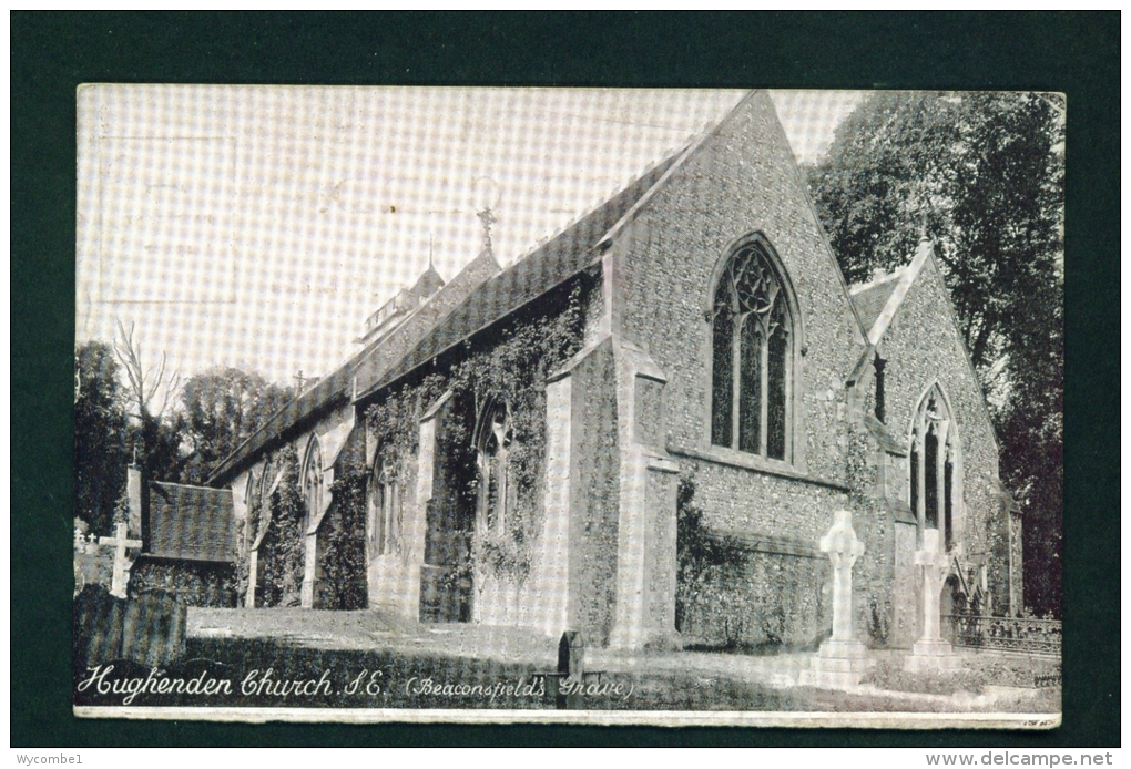 ENGLAND  -  Hughenden Parish Church  Unused Vintage Postcard As Scan - Buckinghamshire