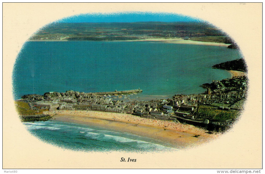 ST. IVES  AIRVIEW     9X14  (NUOVA) - St.Ives