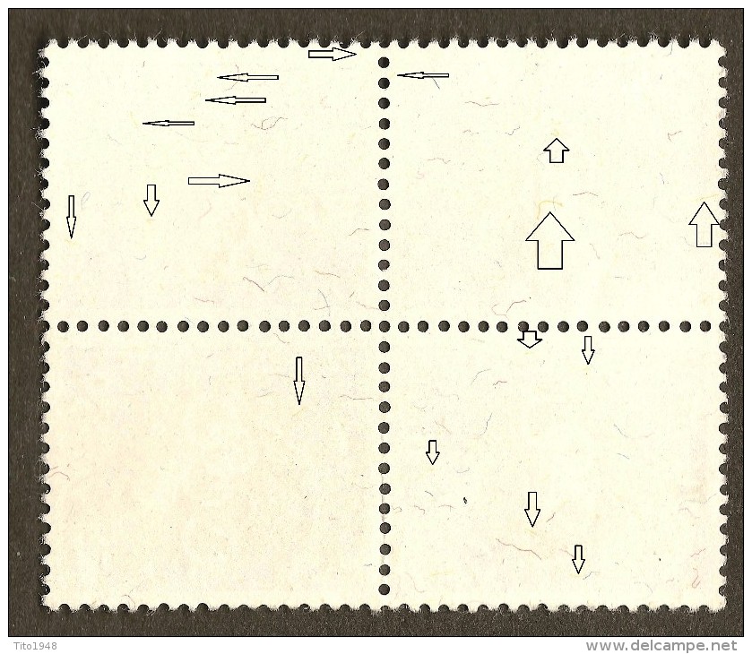 Schweiz, Zu W25x, W28x Im Viererblock Gestempelt,1948, St. Moritz, Olympia, Kat. Fr. 480.00, Siehe Scans! - Oblitérés