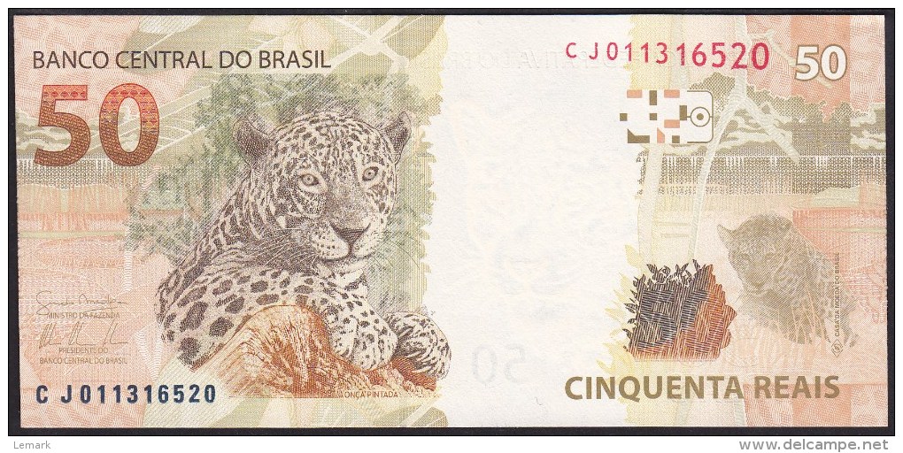 Brazil 50 Reais 2010 P256b UNC - Brasilien