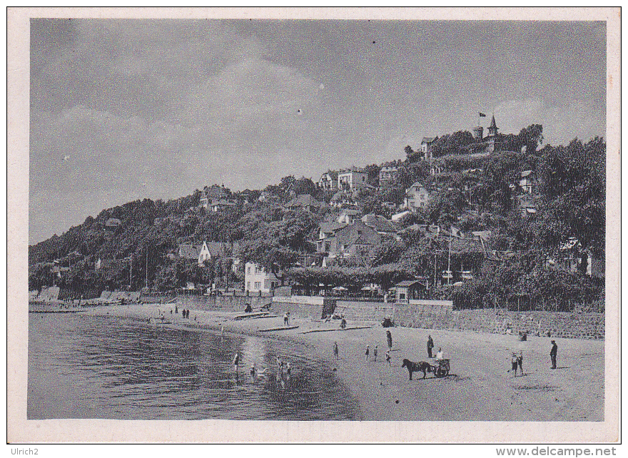 AK Hamburg - Blankenese - Strand Mit Süllberg (19749) - Blankenese