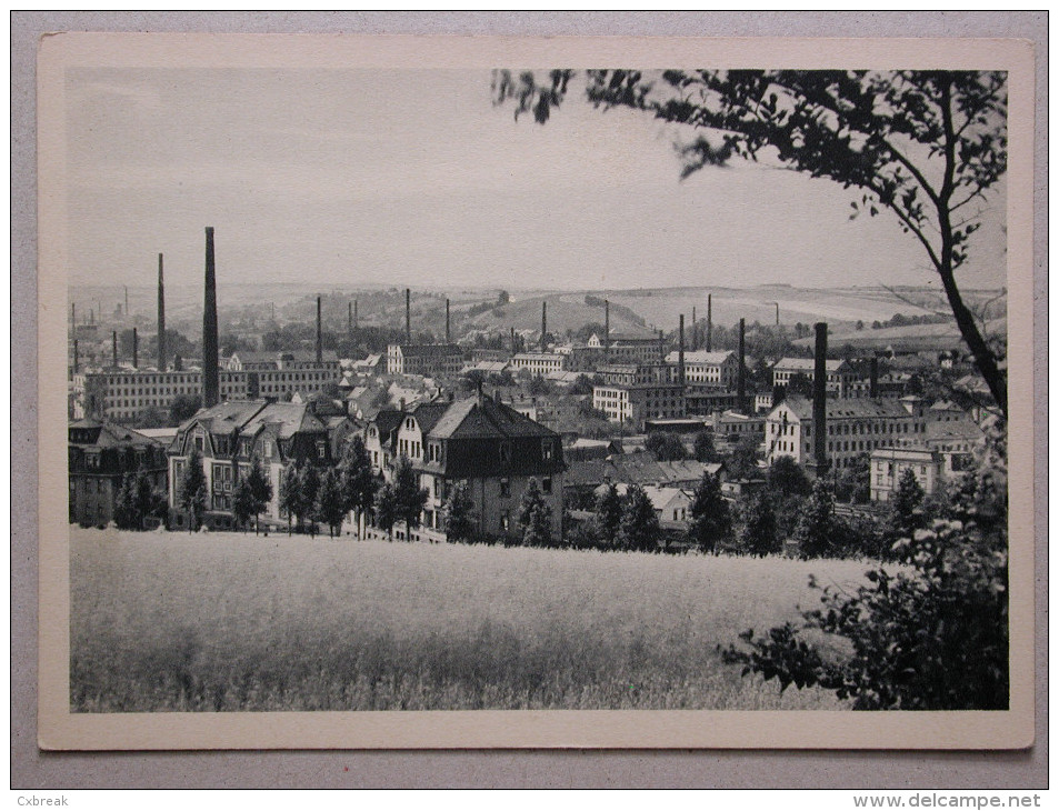 Crimmitschau / SA. Stadtbild. Industrieanlagen - Crimmitschau