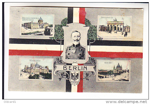 Germany GRUSS AUS BERLIN Kaiser Wilhelm - Other & Unclassified