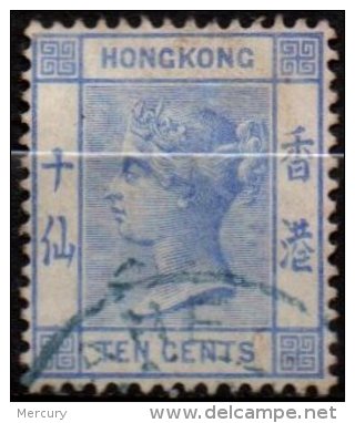 HONG-KONG -  10 C. De 1882/1902 Oblitéré TB - Oblitérés