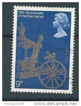 GB 1978 Coronation State Coach: Gold And Blue  9p.  SG 1059 SC 835 MI 765 YV 864 - Used Stamps