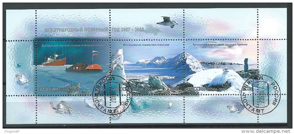 Russie  Obl.   Bloc N° 294 - International Polar Year