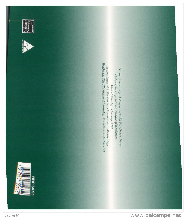 (995) Australia Post Don Bradman With Mint Mini-sheet - Presentation Packs
