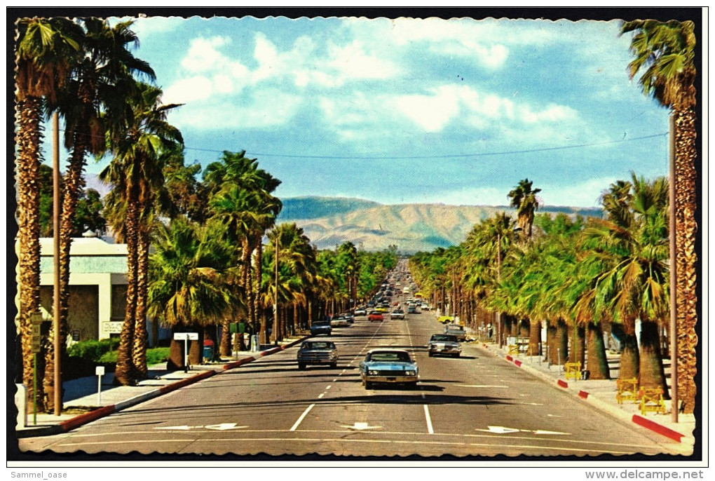 USA  -  Palm Canyon Drive  -  Palm Springs  -  California   -  Ansichtskarte Ca. 1973   (5270) - Palm Springs