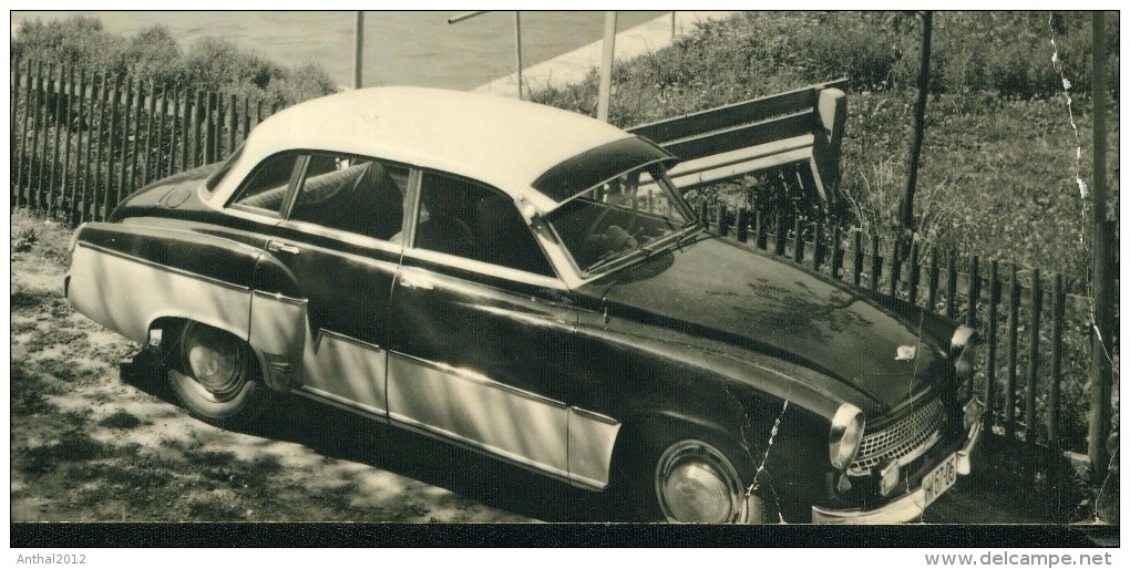 Rarität Wolfersdorf Kr. Stadtroda Automobil Wartburg Am Waldbad Sw 1965 - Stadtroda