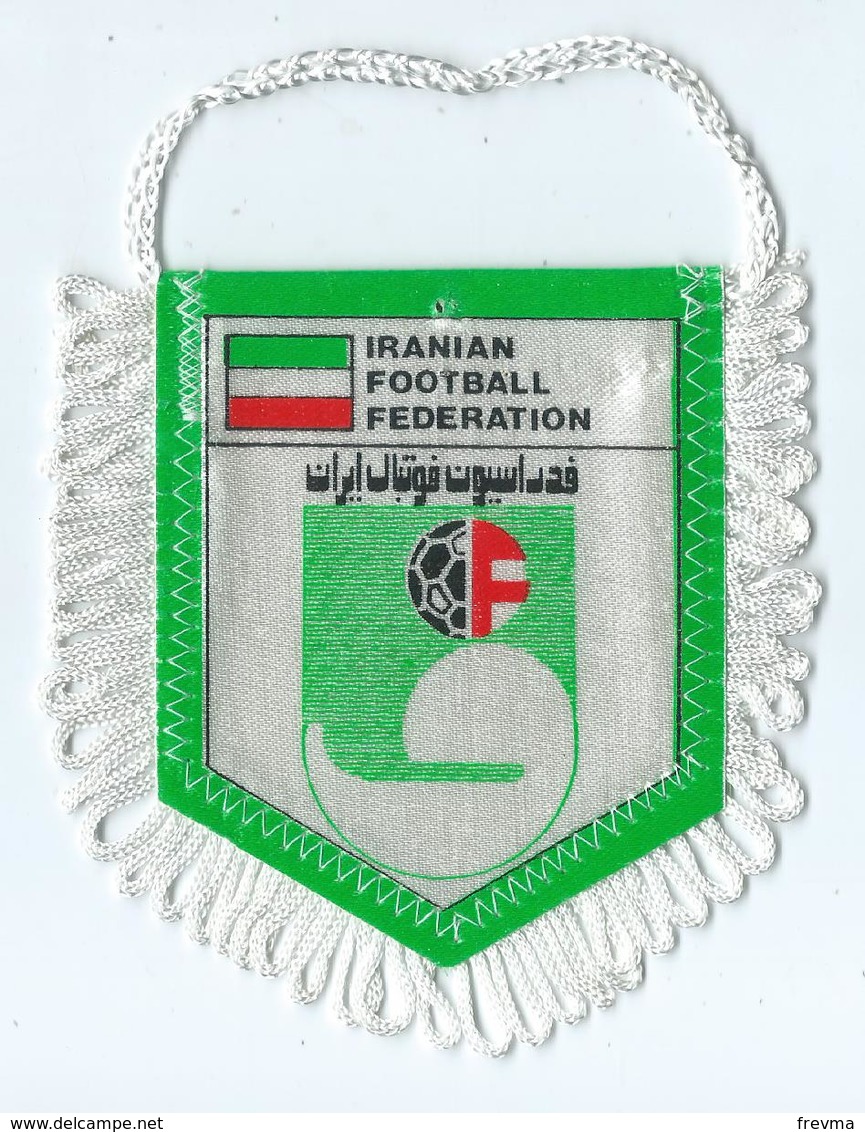 Fanion Football Iranian Football Federation - Habillement, Souvenirs & Autres