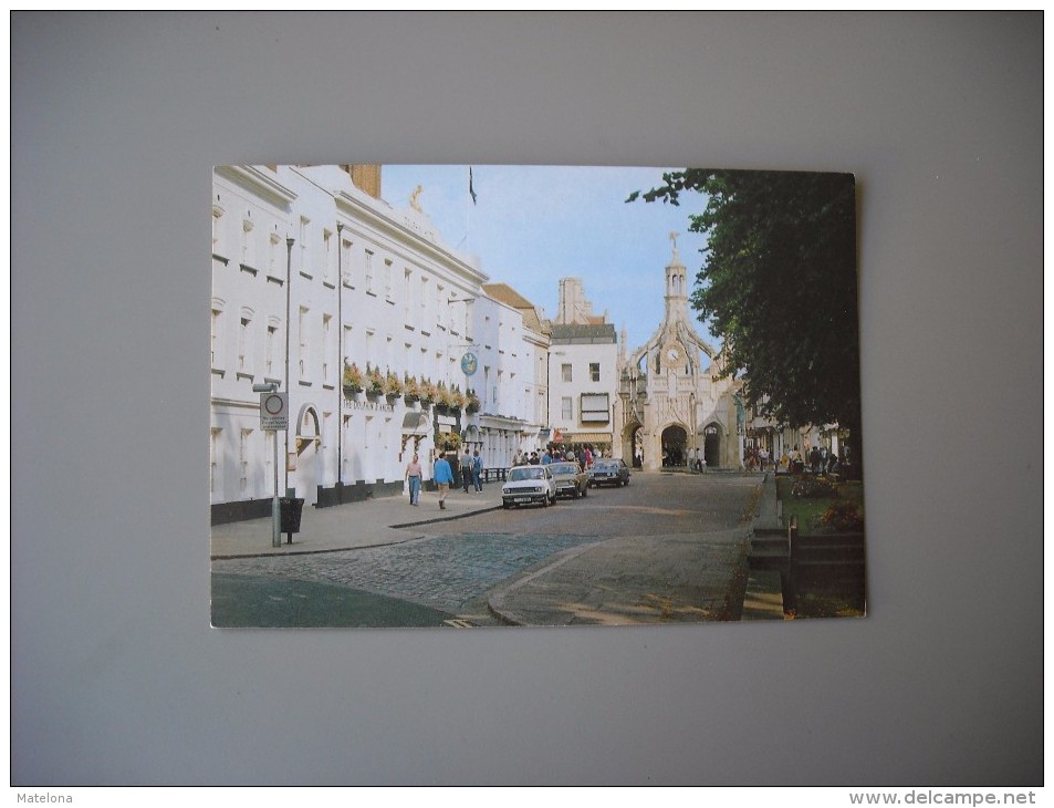 ANGLETERRE SUSSEX CHICHESTER WEST STREET AND MARKET CROSS - Chichester