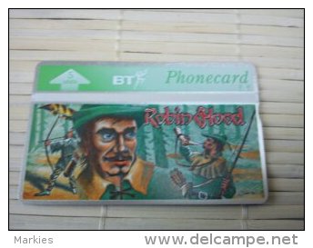 Robin Hood Phonecard 306 E (Mint,Neuve) Rare - BT Private Issues