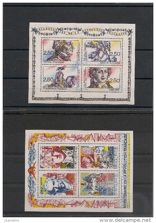 FRANCE 1990/91 Blocs  N° Y&T :12/13** - Nuevos