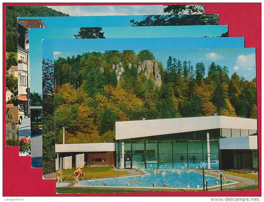 5 AK ´Bad Herrenalb´ (Schwarzwald / LK Calw) ~ Ab 1970 - Bad Herrenalb